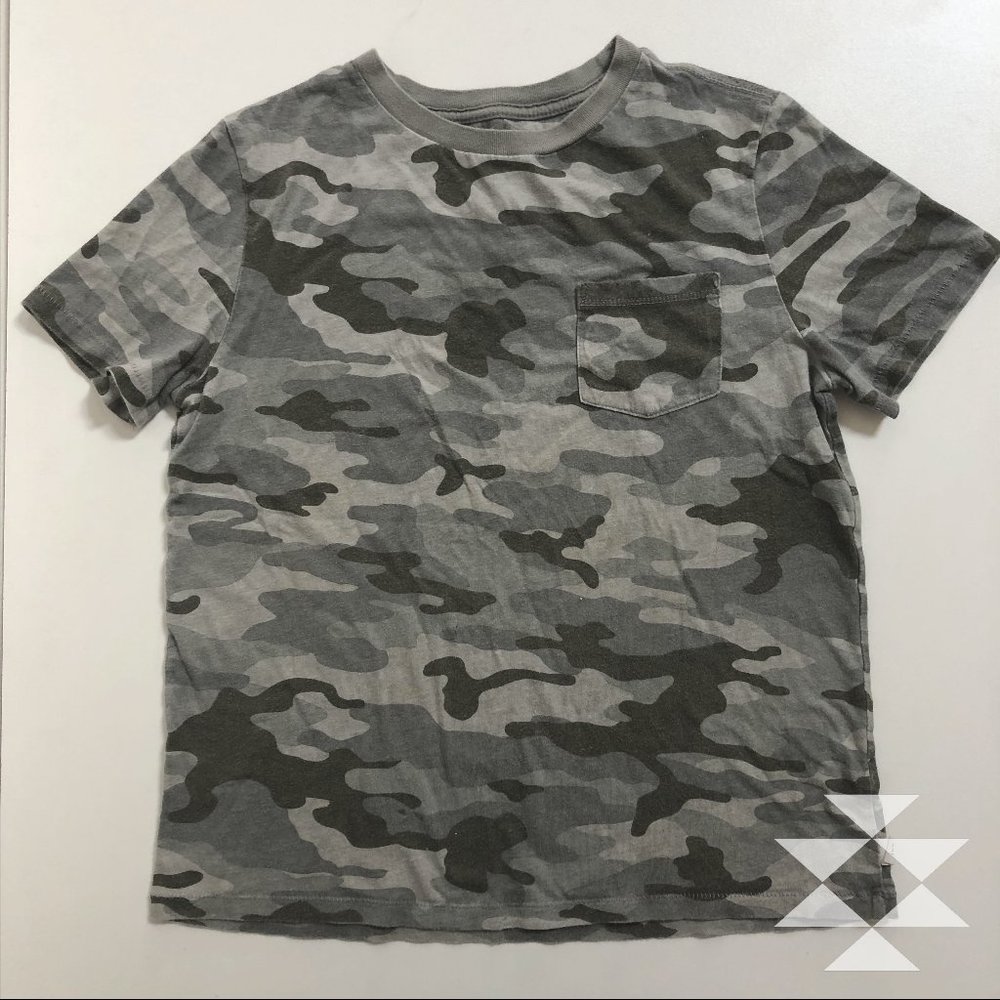 Kids Gap Short Sleeve Camo T-Shirt M Regular